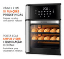 Fritadeira Air Fryer Forno Digital Mondial 12L Afon-12l-gi 2000w - Preto/Inox