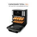 Fritadeira Air Fryer Forno Digital Mondial 12L Afon-12l-gi 2000w - Preto/Inox